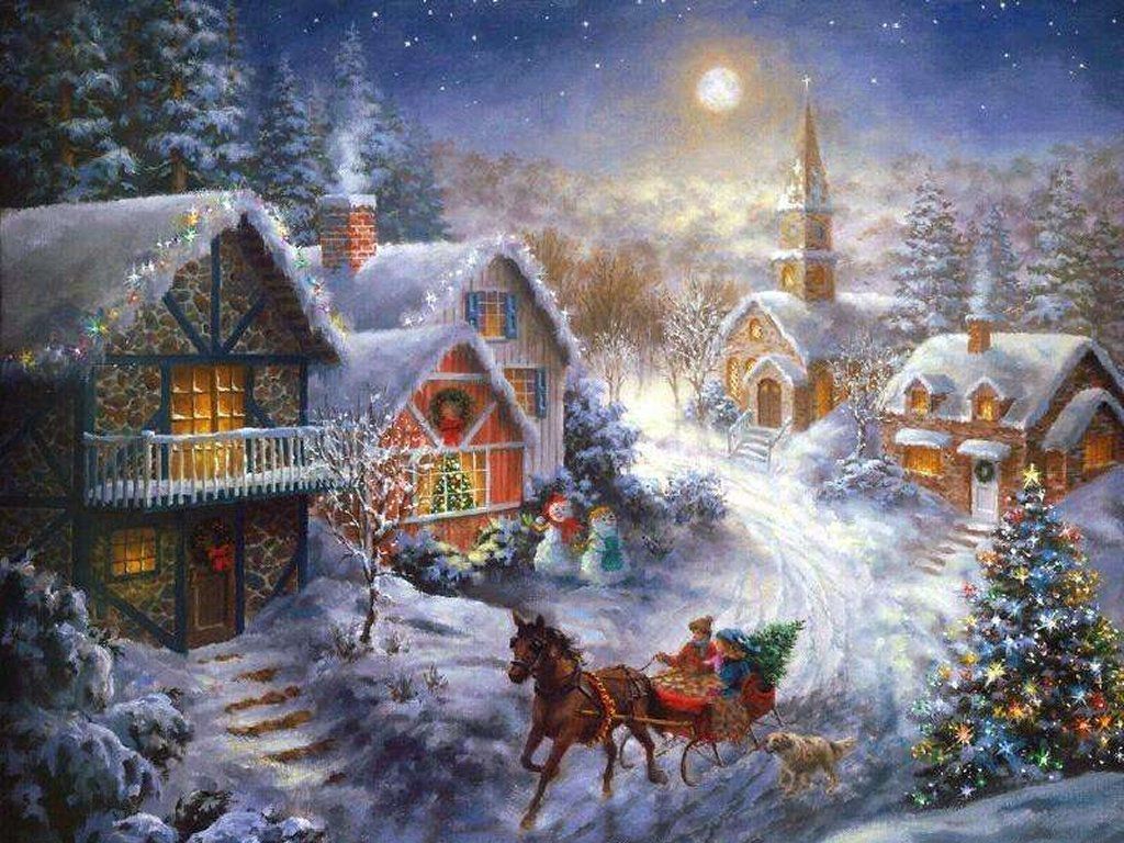 neige noel - orgue de barbarie